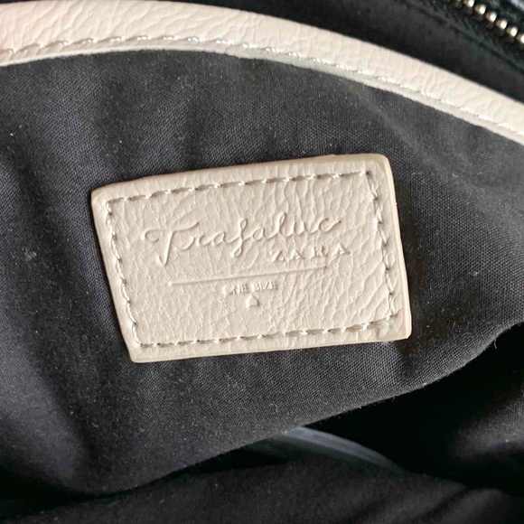 ZARA - black/white shoulder clutch bag - Picture 6 of 6